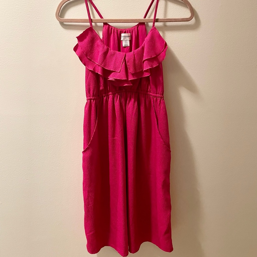 Hot Pink Maternity Dress
